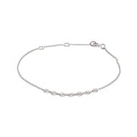 Vicenza - Piazzetta Palladio 2 - Bracelet Crivelli in Or blanc Diamante 0.2 Ct 370-XB4149 - 370-XB4149